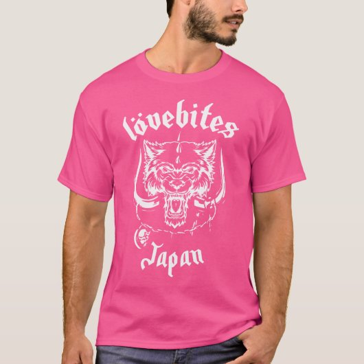 T-shirt Lovebites Japan Motohead Logo Pastiche (Devant)