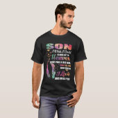 T-shirt Loved & Missed My Son In Heaven, For Parents Lost (Devant entier)