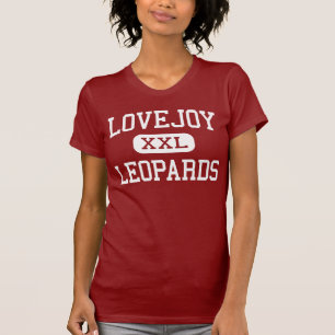 T-shirt Lovejoy - léopards - lycée - Allen le Texas