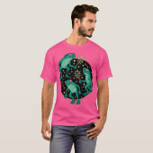 T-shirt Loveland Frogman Cryptid Black (Devant entier)