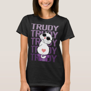 T-shirt Lovely Cat - Trudy Name