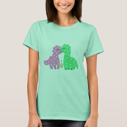 t-shirt "Lovely Dinos" (Voorkant)