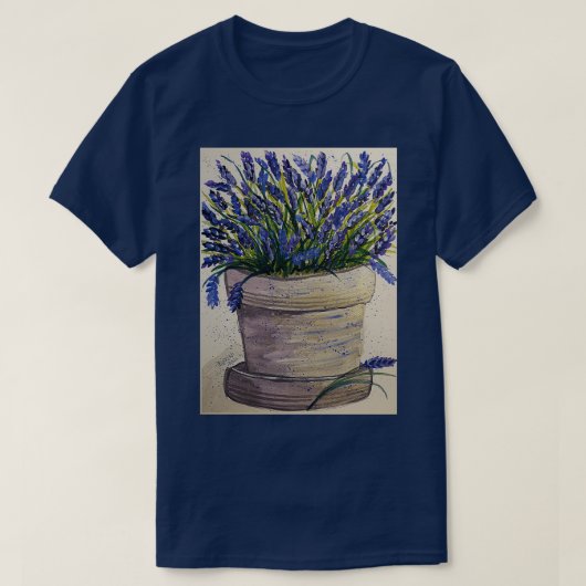 T-shirt Lovely Lavender (Design devant)