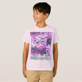T-shirt Lovely Love Heart Motif Art Imprimer (Devant entier)