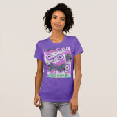 T-shirt Lovely Love Heart Motif Art Imprimer (Devant entier)