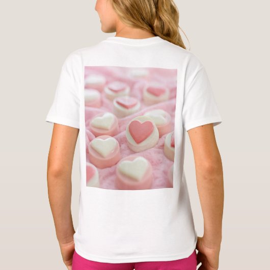T-shirt lovely pink  (Dos)