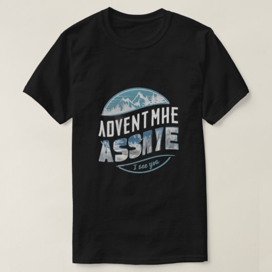 T-shirt Lovent mhe Assnye Je vous vois (Design devant)