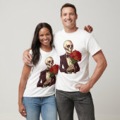 T-shirt Lover Bones � Funny Romantic Skeleton (Unisexe)