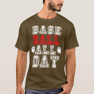 T-shirt Lover de baseball All Day