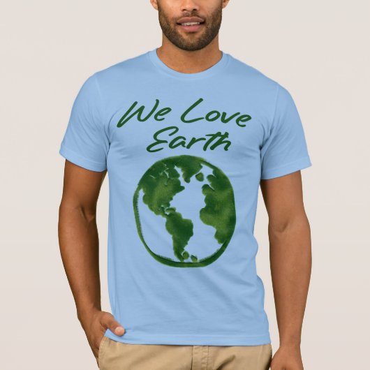 T-shirt Lover de Greenpeace Terre (Devant)