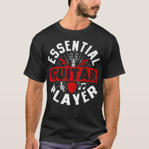 T-shirt Lover de musique guitareLecteur guitare496