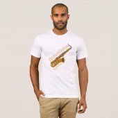 T-shirt Lover saxophone (Devant entier)
