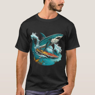 T-shirt Lover Surfboard Ocean Graphic Novelty Boy Men Surf