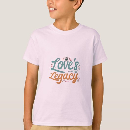T-shirt Love's Legacy Boys (Devant)
