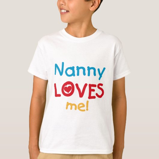 T-shirt LOVESMEnanny (Devant)