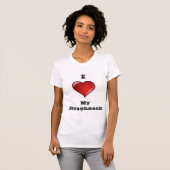 T-shirt Lovin mon foreur (Devant entier)