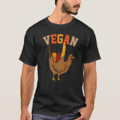 T-shirt Lovin Vegans  Gobble 'Til You Wobble  Mode Festin (Devant)