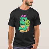 T-shirt Loving Turtle with Turtle Kid for a Turtles Mommy (Devant)