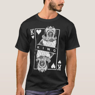 T-shirt Lowchen King Of Hearts Little Lion Chien Pop