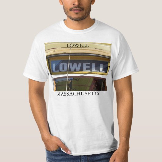 T-SHIRT LOWELL, MASSACHUSETTS (Devant)