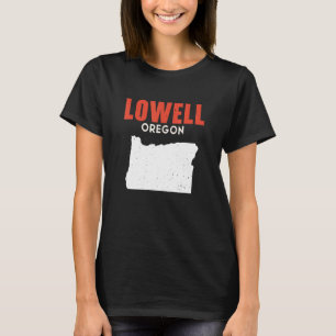 T-shirt Lowell Oregon États-Unis État Amérique Voyage Oreg