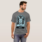 T-shirt Lower Reid Falls, Alaska (Devant entier)