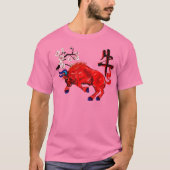 T-shirt L'Ox rouge (Devant)