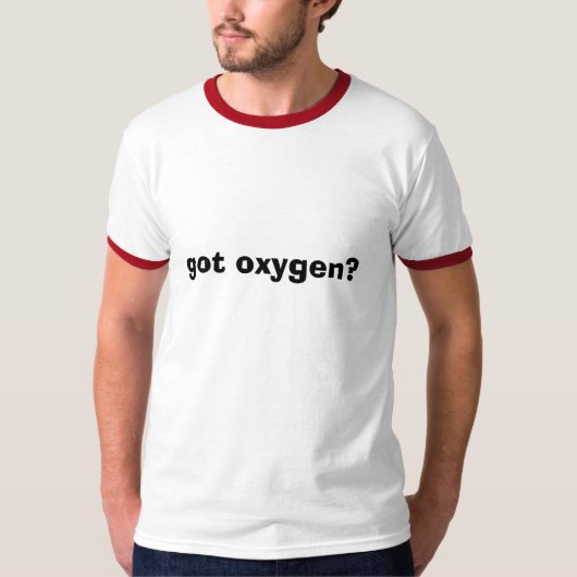 T-shirt l'oxygène obtenu ? (Devant)
