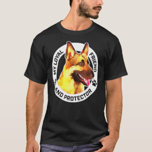 T-shirt Loyal Ami Et Protecteur K9 Berger Allemand