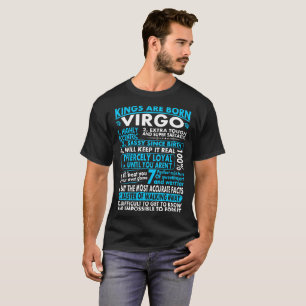 T-shirt loyal impertinent des Rois Are Born Virgo