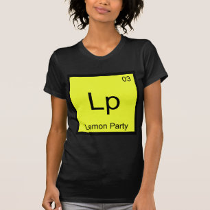 T-shirt Lp - Tee-shirt de la chimie du parti du citron sym