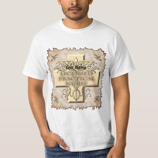 T-shirt LPN Nurse Caduceus (Devant)