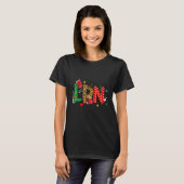 T-shirt LPN Nurse Christmas Family Group Nursing (Devant entier)