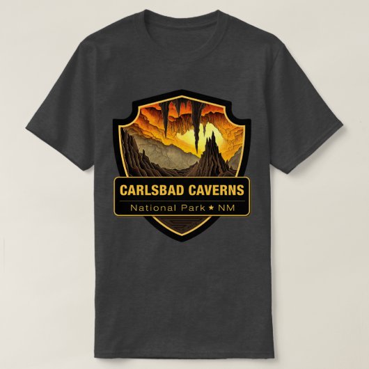 T-shirt lsbad Caverns National Park 3 (Design devant)