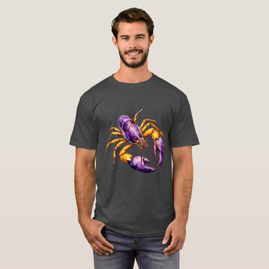 T-SHIRT LSU (Devant entier)