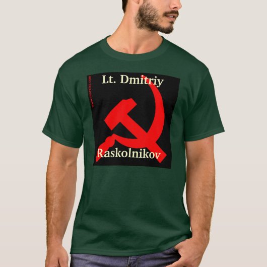 T-shirt Lt DmitriyRaskolnikov (Devant)