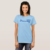 T-shirt Ltblue de couronne, stupéfiant (Devant entier)