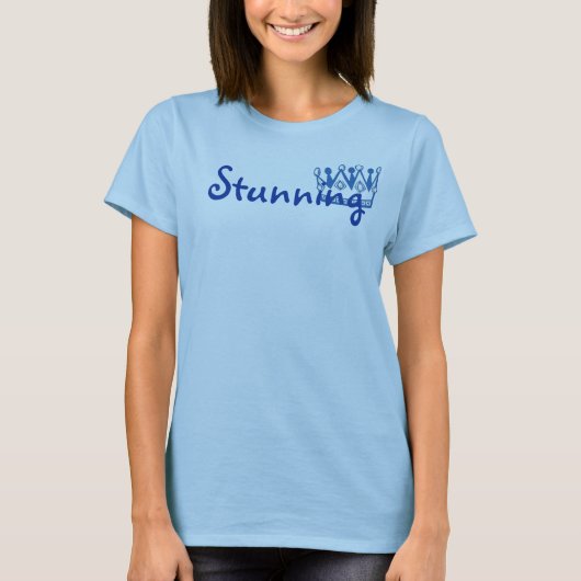 T-shirt Ltblue de couronne, stupéfiant (Devant)