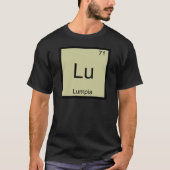 T-shirt Lu - Lumpia Funny Chimie Élément Symbole Tee (Devant)