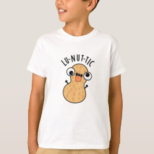 T-shirt Lu-nut-ic Blagues de cacahuète drôles