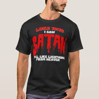 T-shirt Luc 1018 J'ai vu Satan tomber comme la foudre de h