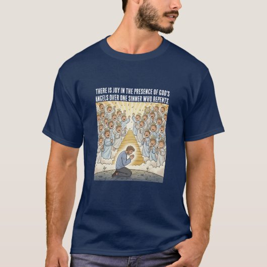 T-shirt Luc 15:10 (Devant)