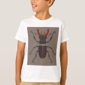 T-shirt Lucane Bold Minimaliste Insecte (Devant)