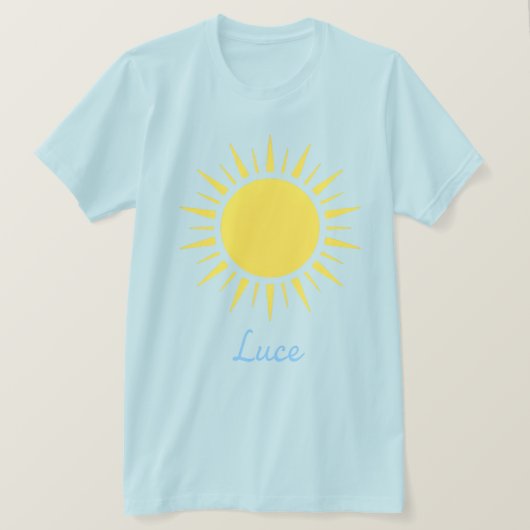 T-shirt Luce (Design devant)