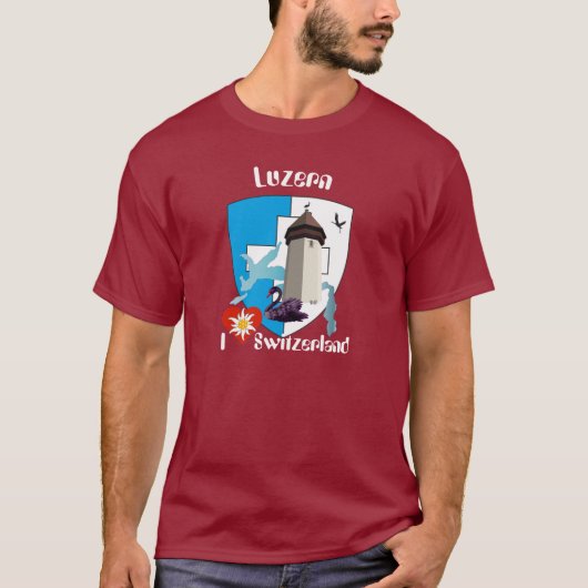 T-shirt Lucerne Suisse (Devant)