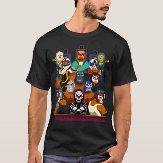 T-shirt Lucha Libre (Devant)
