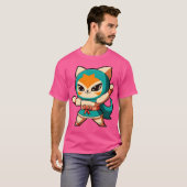 T-shirt Lucha Libre Cats (Devant entier)