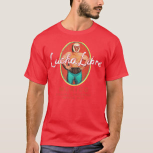 T-shirt Lucha Libre Lutte Vintage Luchador Wrestler Re
