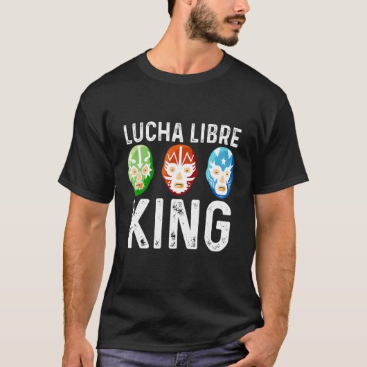 T-shirt Luchador Lucha Lib (Devant)