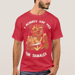 T-shirt Luchador Ours mexicain Tamales Time par Tobe Fonse